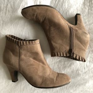 Suede Booties 7.5